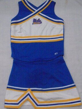 GTM UCLA Bruins College NCAA Cheerleading Cheer Outfit Uniform Size Large Adult
